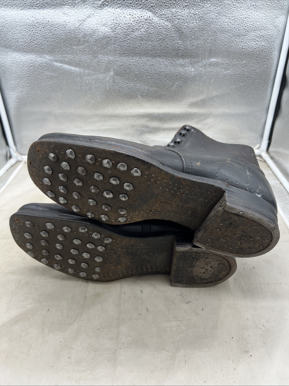 WW2 German Leather Ankle Boots Original (FF536