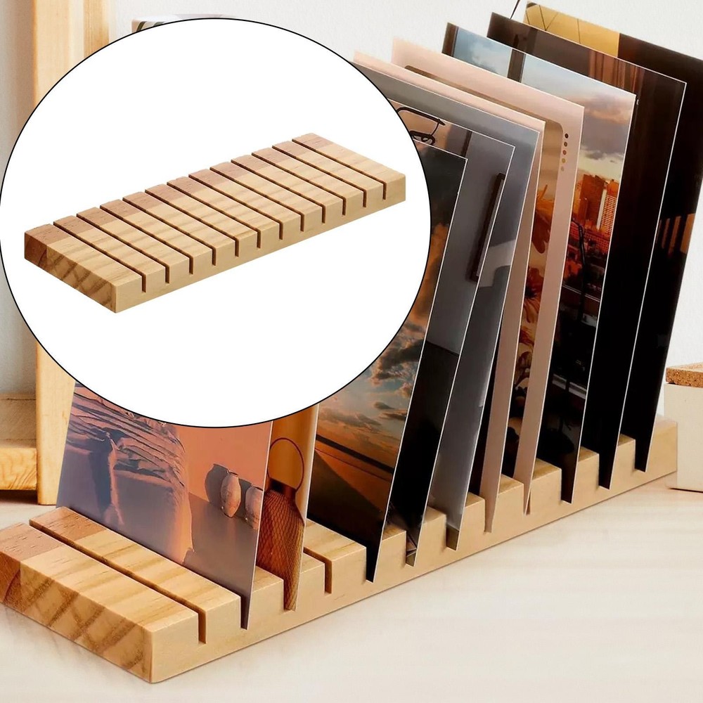 Vinyl Record Holder Storage Rack Practical Space Saving CD Display Holder for