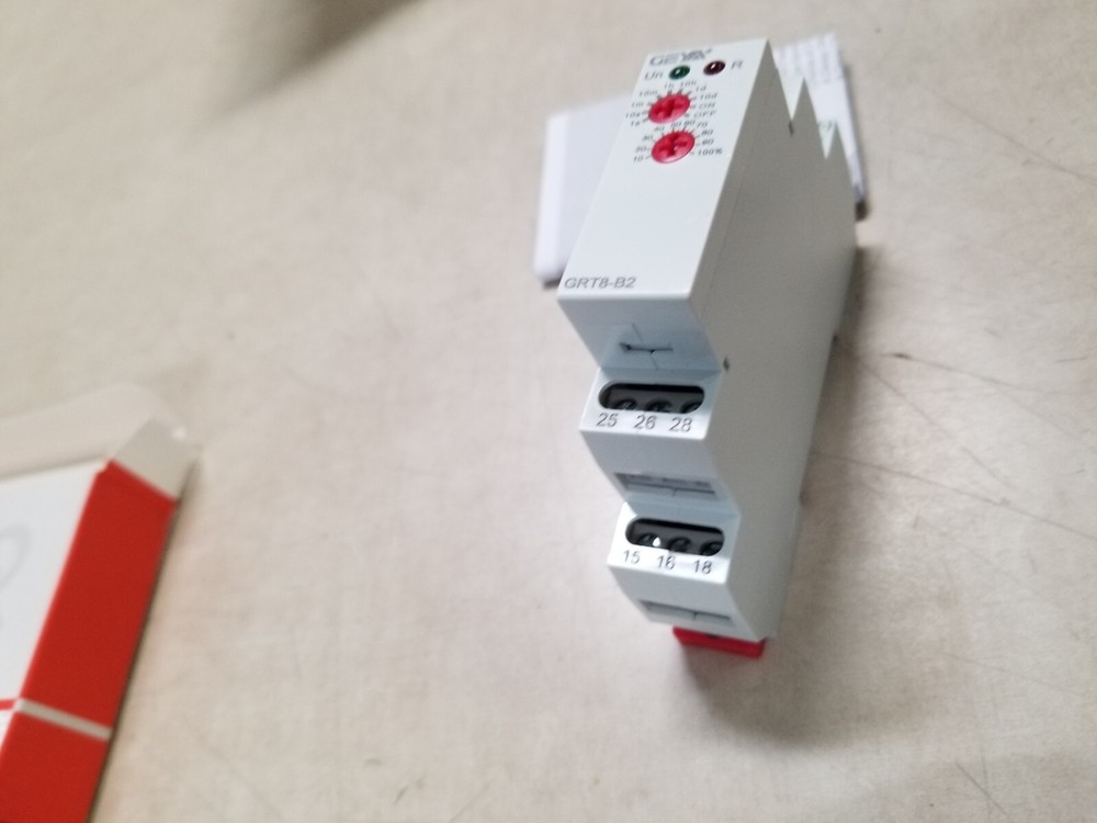GEYA GRT8-B Delay Off Single Function Time Relay Electronic 2 Outputs