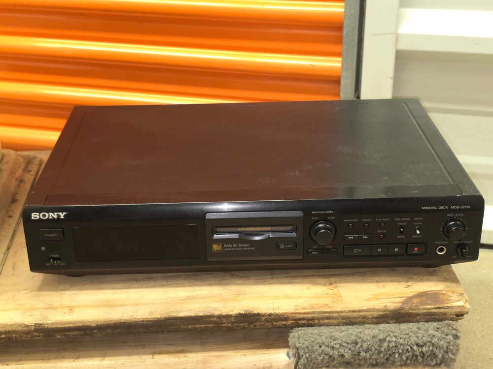 SONY MDS-JE510 MINIDISC DECK