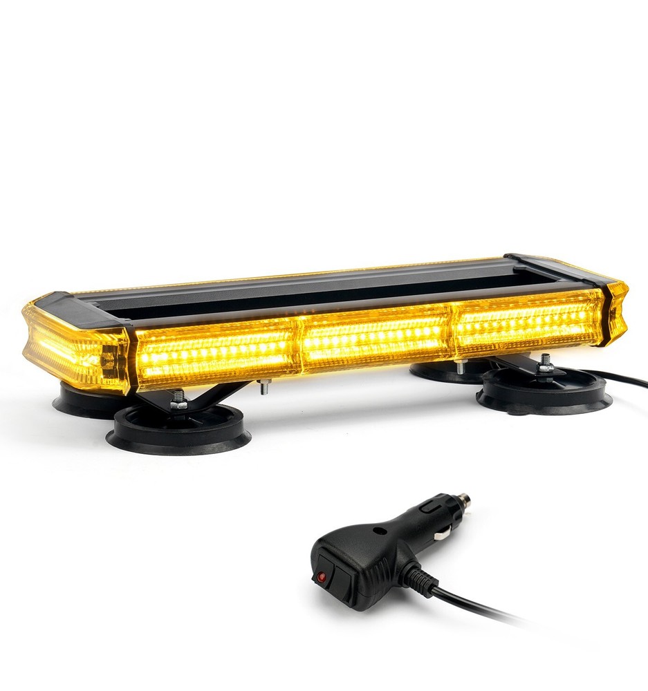 14 inch Rooftop Double Side Strobe Light Bar Traffic Advisor Emergency Warning