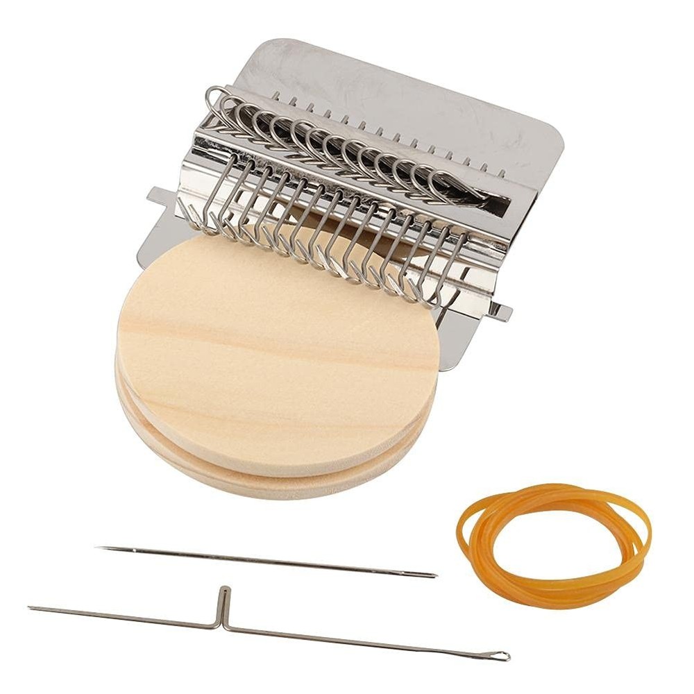 Gazaar Small Loom Speedweve Type Weave Loom Tool,Darning Mini Loom Quickly Machi