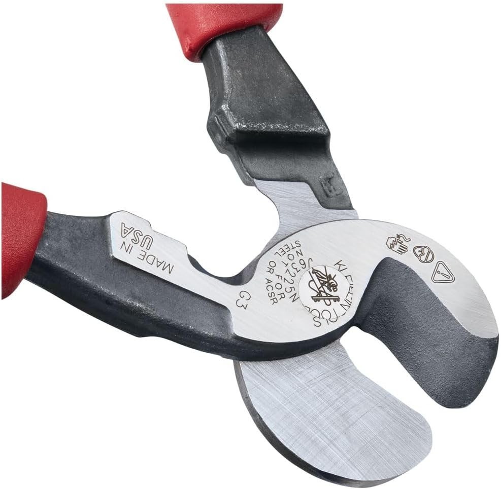 Cable Cutter, , Journeyman High-Leverage Wire Cutter and Stripper for Cutting...