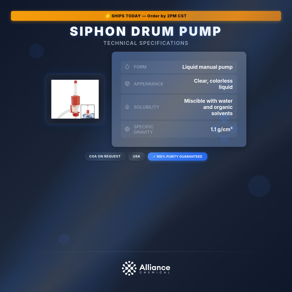 Siphon Drum Pump - 1 Pump