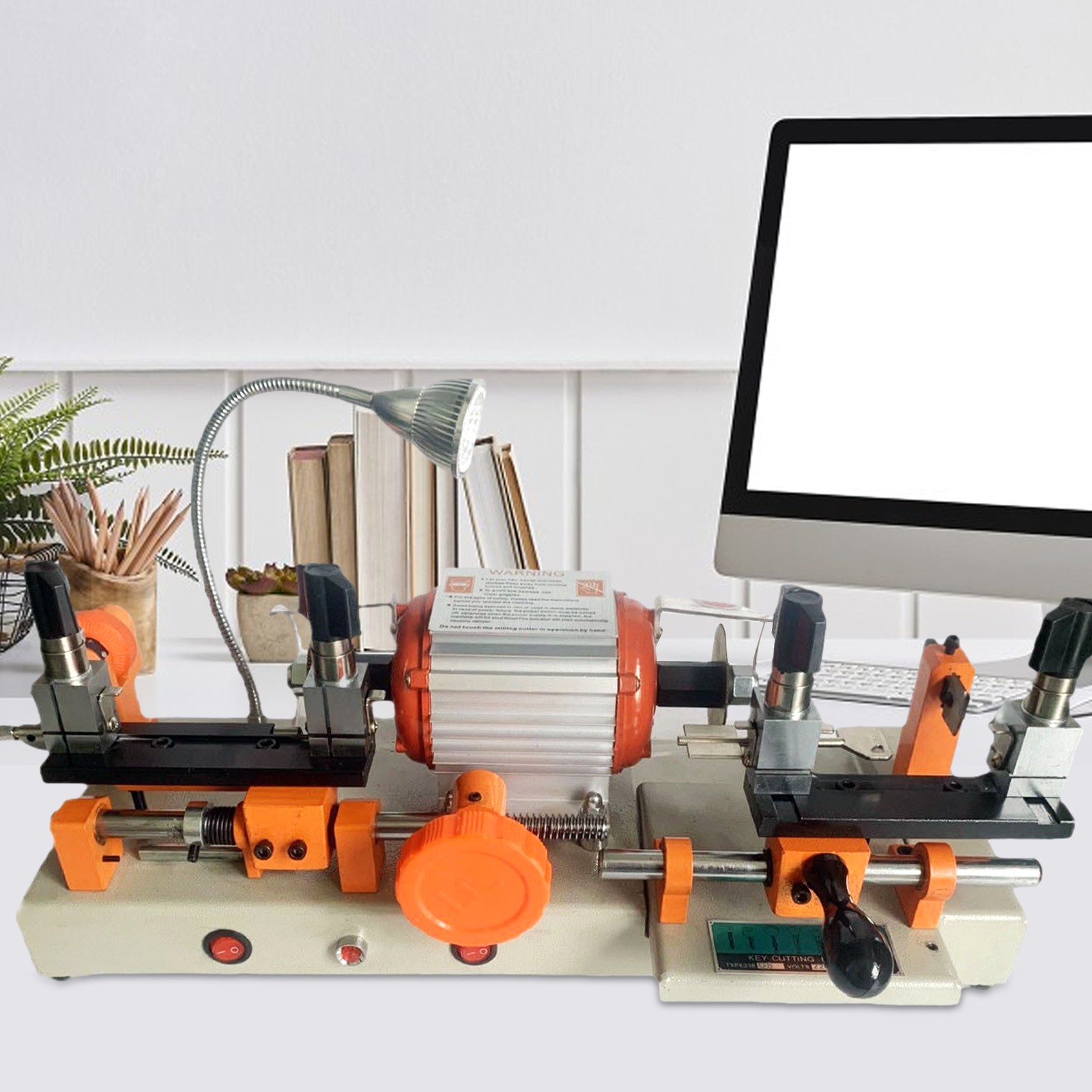 Two-sided Key Cutting duplicating Machine Cutter Car Key Copier Locksmith Tools-