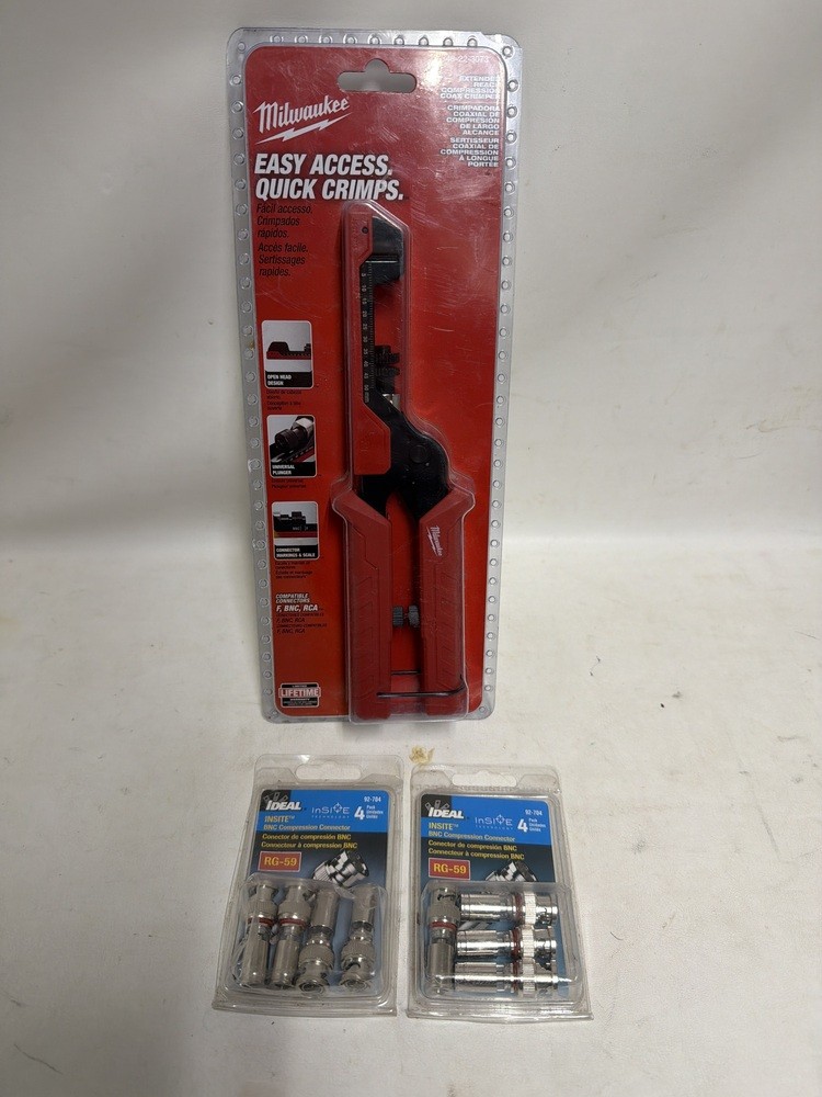 MILWAUKEE 48-22-3073 QUICK CRIMPS WITH COMPRESSION CONNECTORS