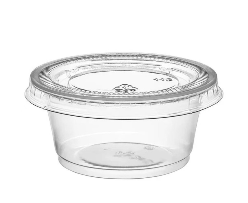 2 OZ Portion Cups With Lid 2000 PC