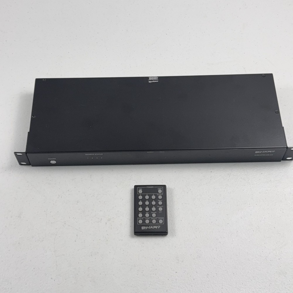 Binary B-500-MTRX-230-4x4 HDMI 4x4 Matrix Replacement Switcher TESTED WORKING