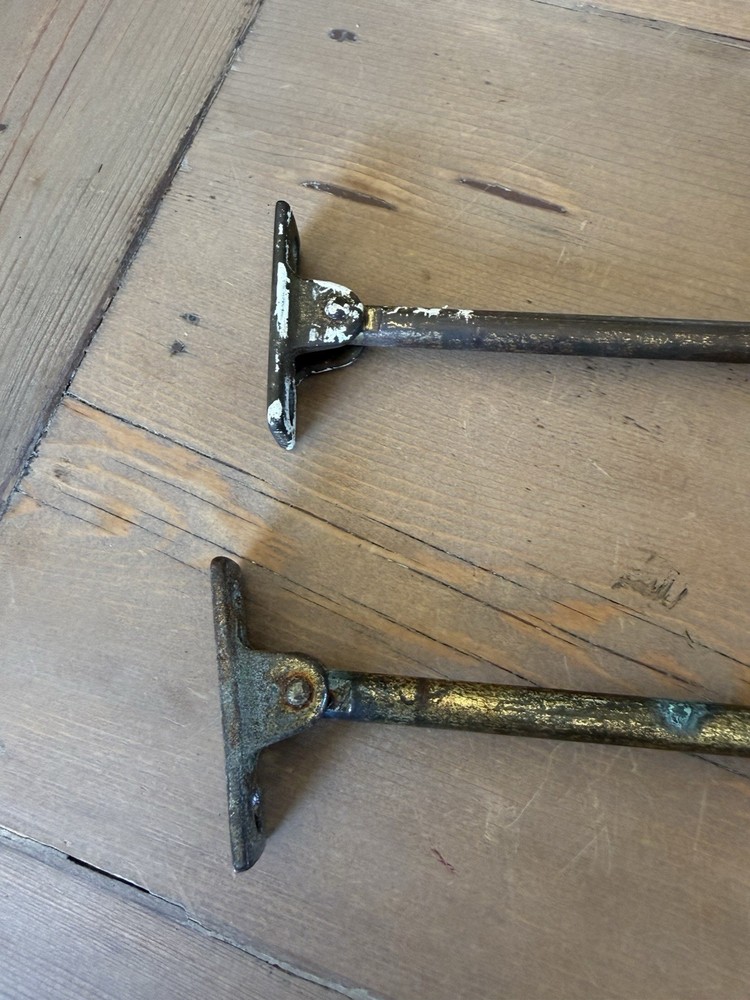 Vintage Solid Brass 11” Casement Window Stay Adjusters