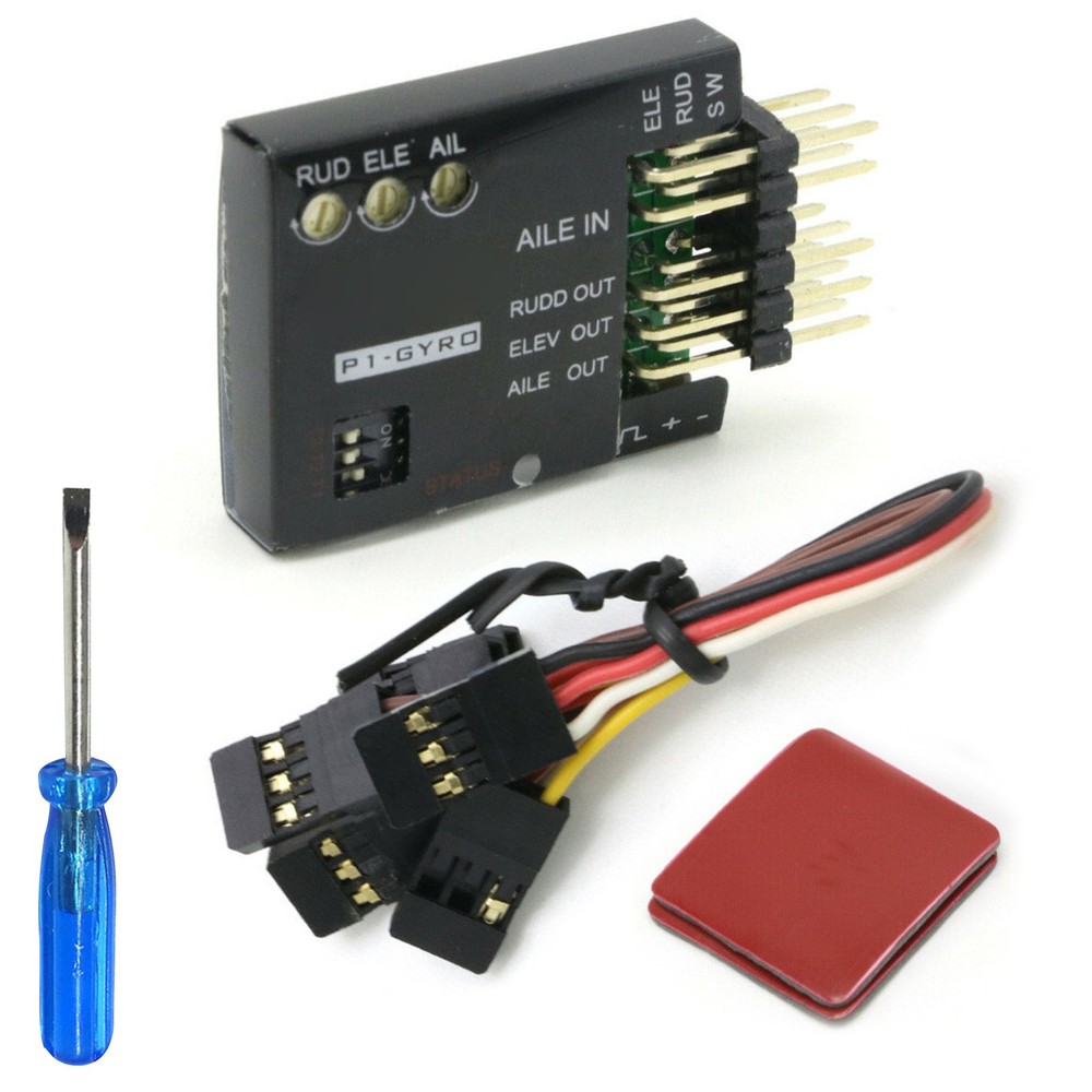 3.5-6V 3-Axis Flight Controller Stabilizer System Gyro For FPV RC Airplane Model