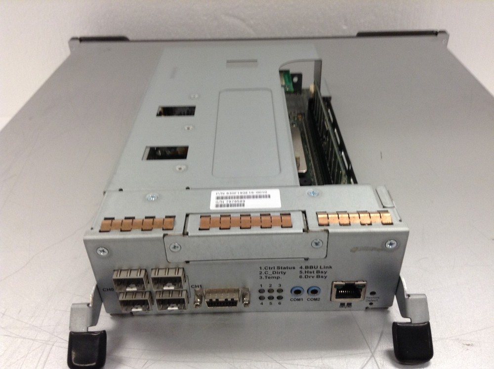 EonStor ESS16FG1430M5-0030 16-Bay SAS Storage Array w/ RAID Controller WORKING