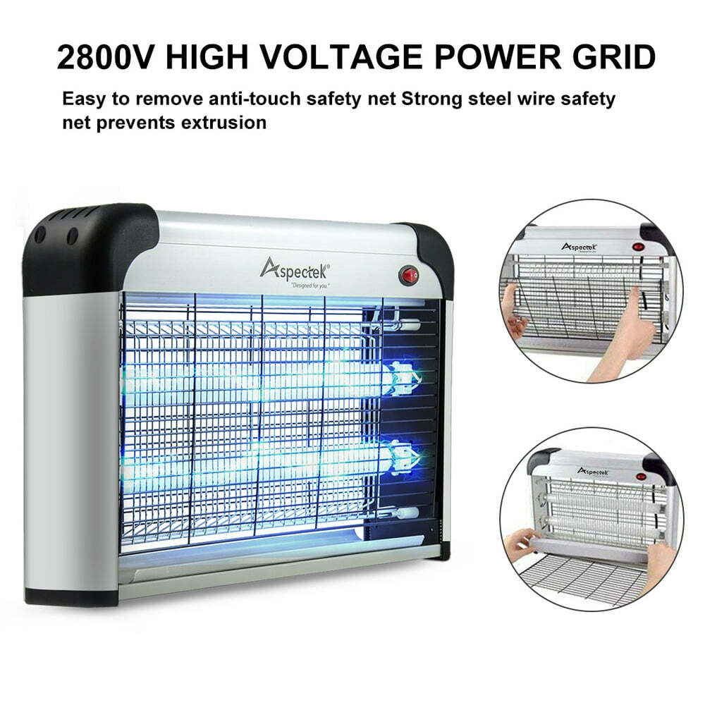 Aspectek 40W Electronic Bug Zapper Indoor Insect Killer