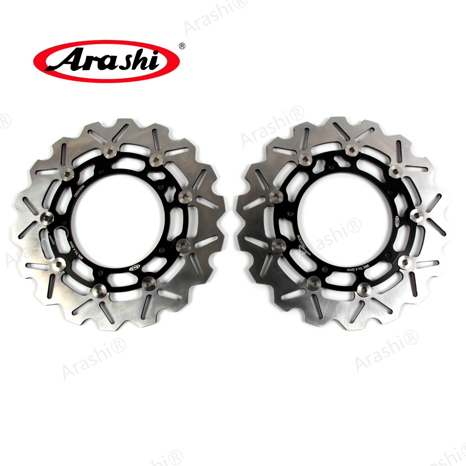 For Yamaha FZ-09 850 2014-2017 / YZF R7 2022 Front & Rear Brake Disc Rotor SET