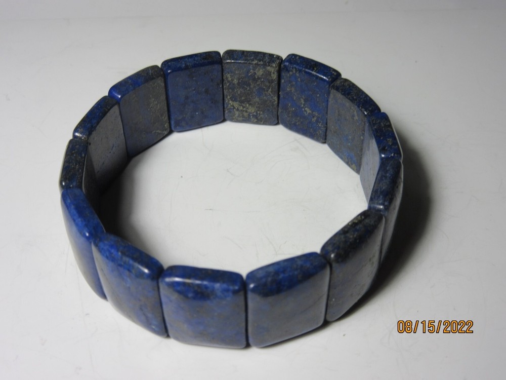AAA Lapis Luzuli Gemstone Stretch Bracelet LLSB-1