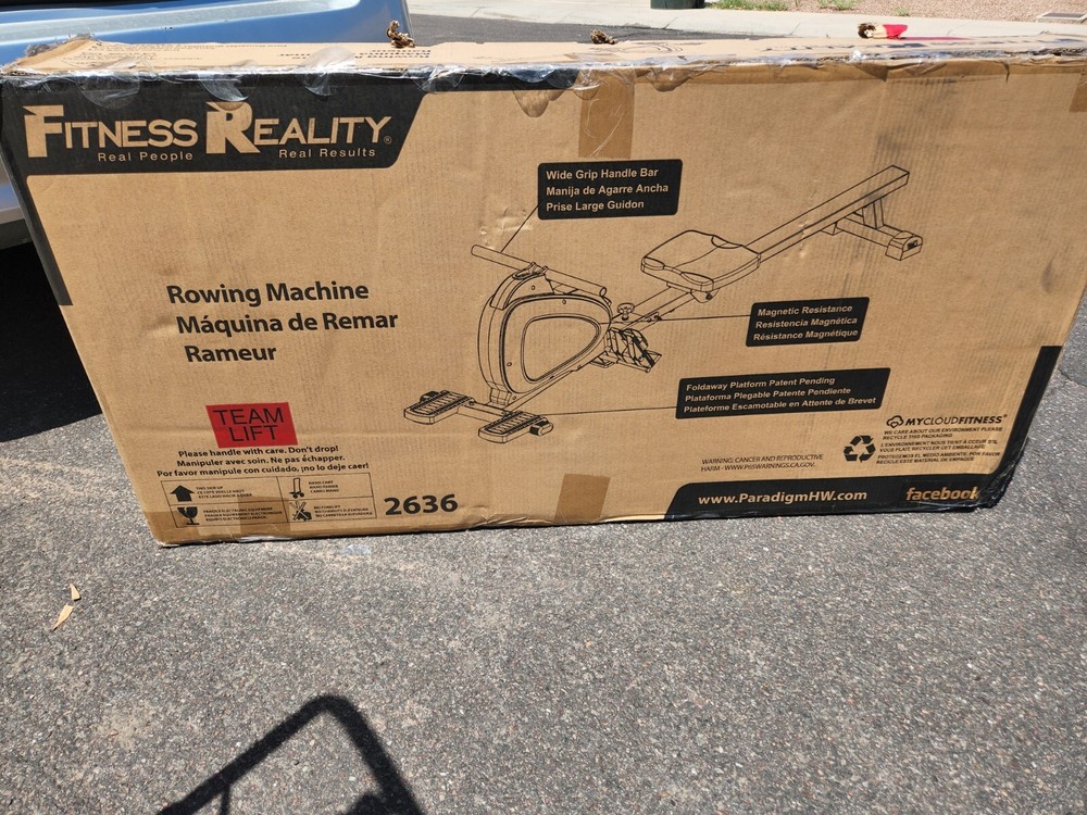 Fitness Reality Rowing Machine