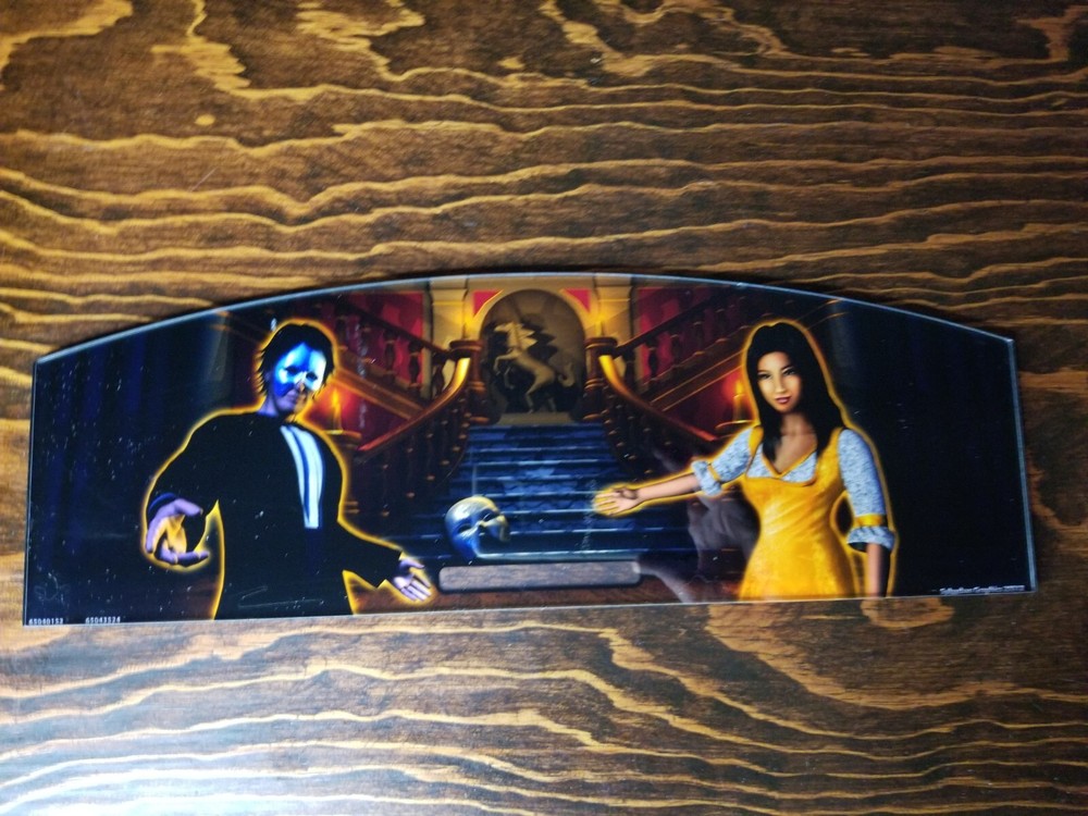 SLOT MACHINE TOPPER PLEXIGLASS  Replacement