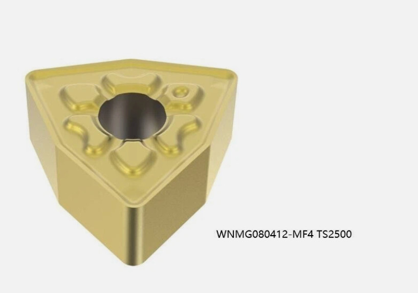 10 PCS  ORIGINAL  INSERTS      WNMG080412-MF4 TS2500