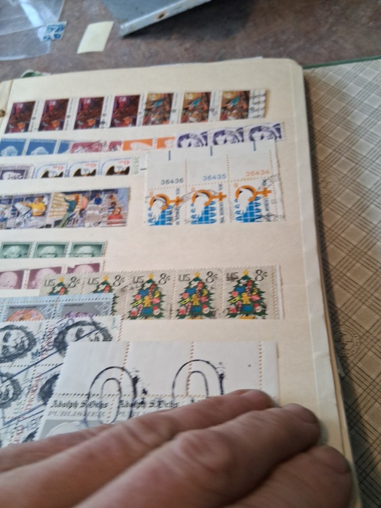 5000 + Stamps Post Marked 1 To 13 Cent