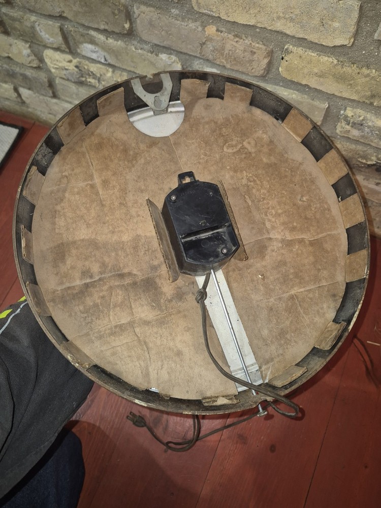 Vtg MCM 14” LARGE Seth Thomas School Office LARGE Wall CLOCK Does Not Work