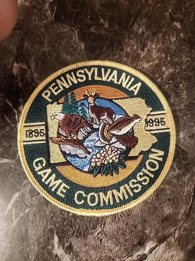 1895 To 1995 Pennsylvania Game Commission Patch