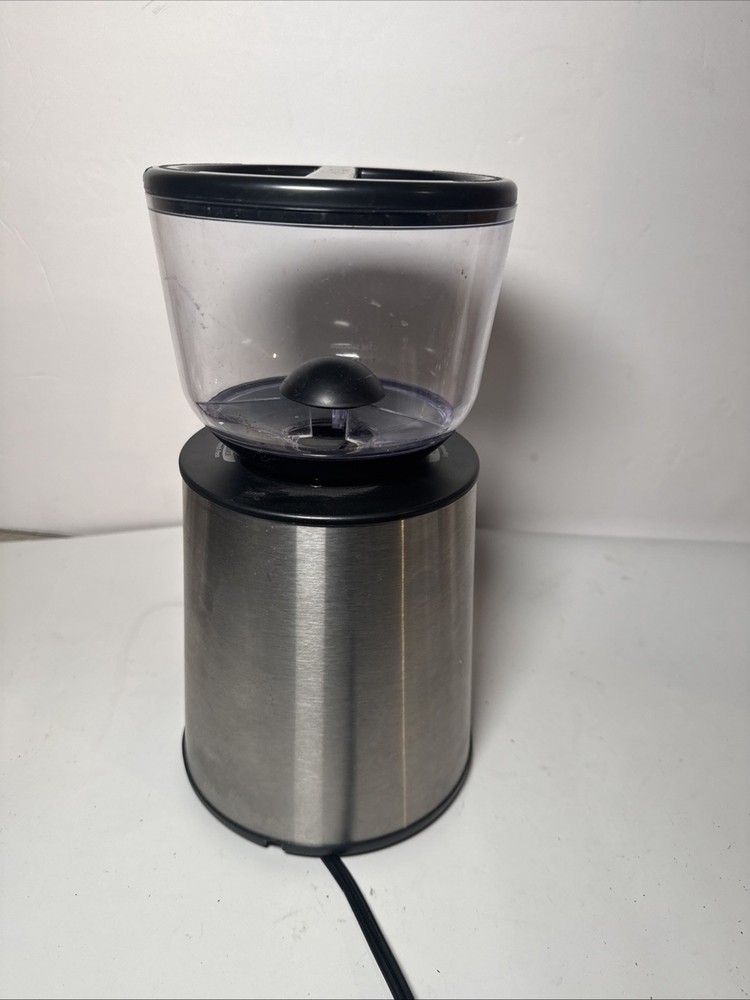 Mr. Coffee Grinder Automatic Burr Mill + Bin + Scooper BVMC-BMH23 Tested Works