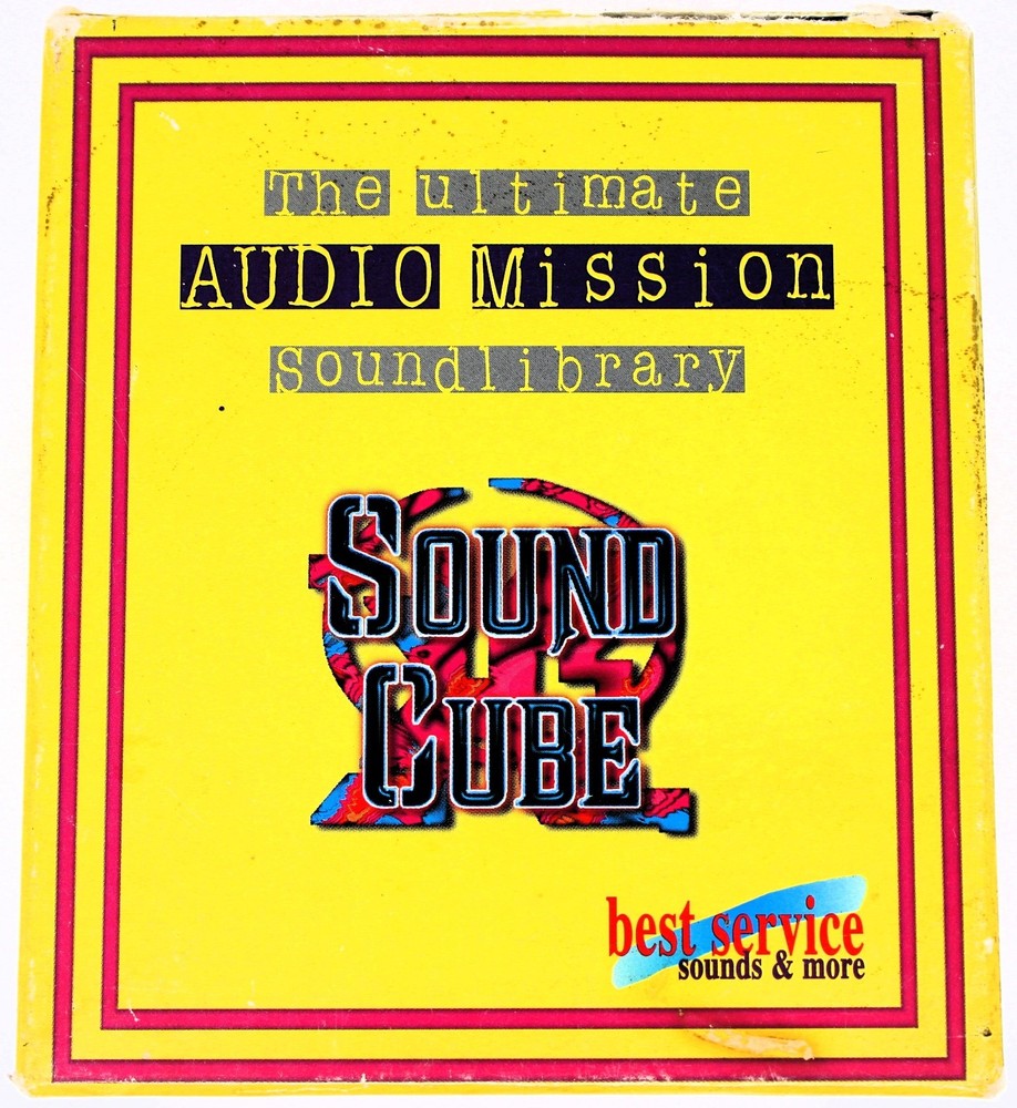 Best Service Sound Cube Audio Format Sample/Sound Library/Sampling 10 CD Box Set