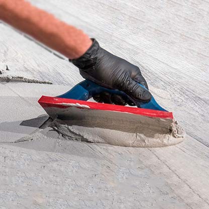 SuperiorBilt ProBiltSERIES Polyproxylene Stone Grout Float with SoftGrip Red