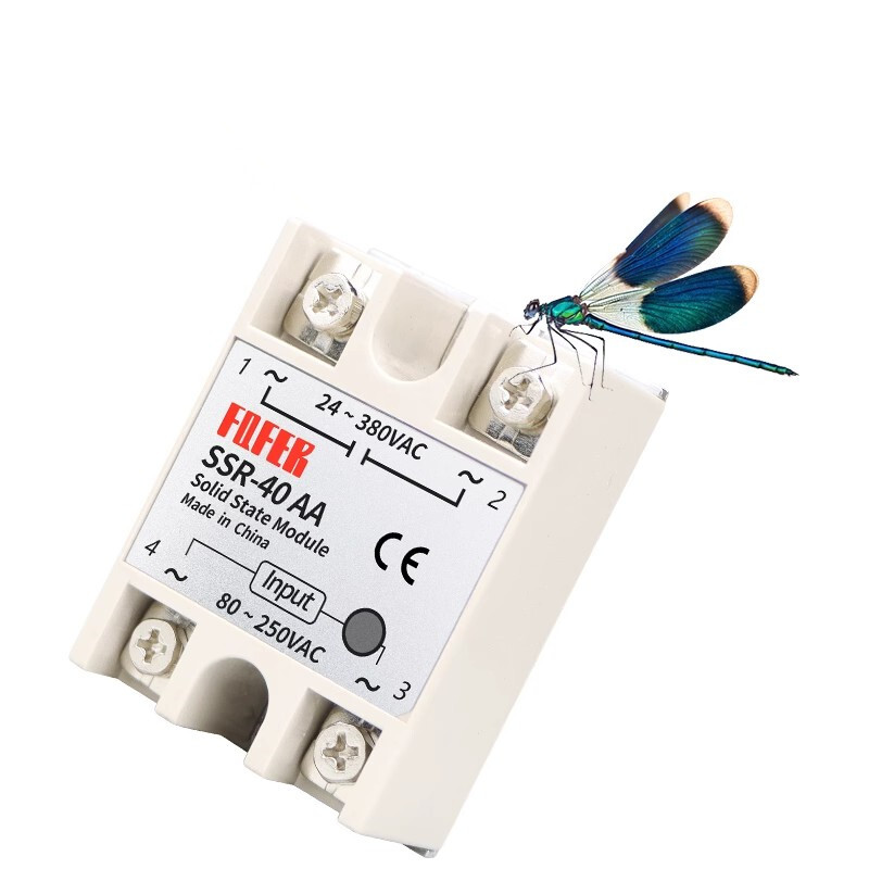 FQFER Solid State Relay SSR-40AA 40A 380V AC Control AC