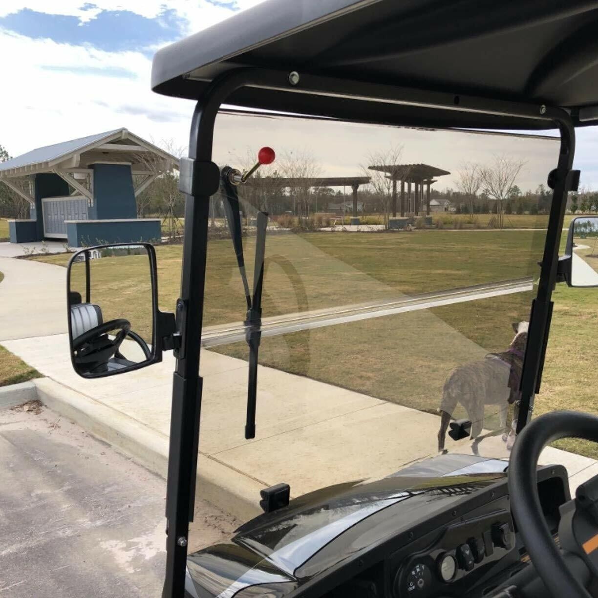 Universal UTV Manual Hand Operated Windshield Wiper Rubber Blade for Can am RZR