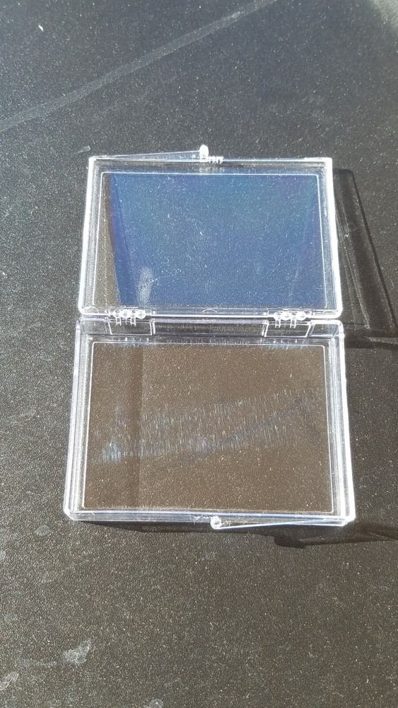 TWO (2) BCW 35 count plastic trading card holders