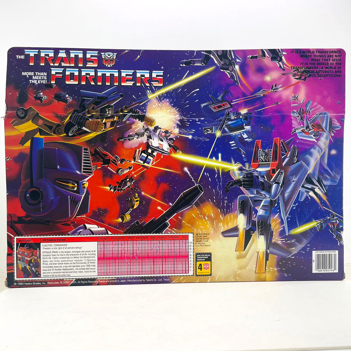 Transformers G1 Autobot Commander Optimus Prime Transforming Toy K.O.Version NEW