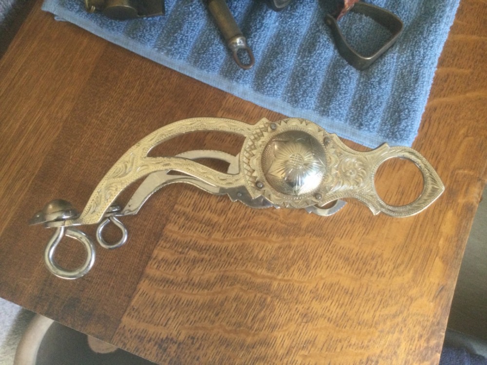 Vintage Silver Horse Bit