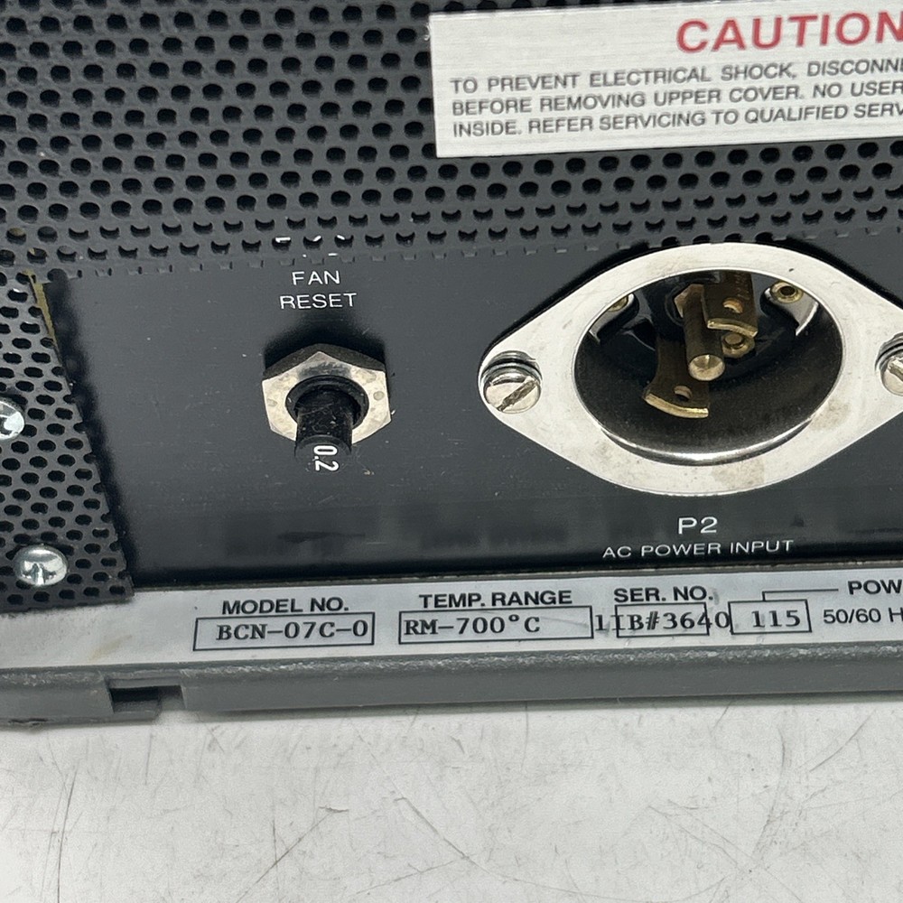 Ircon BCN-07C-0 Blackbody Calibration System Controller temp-700c 115v-ac short