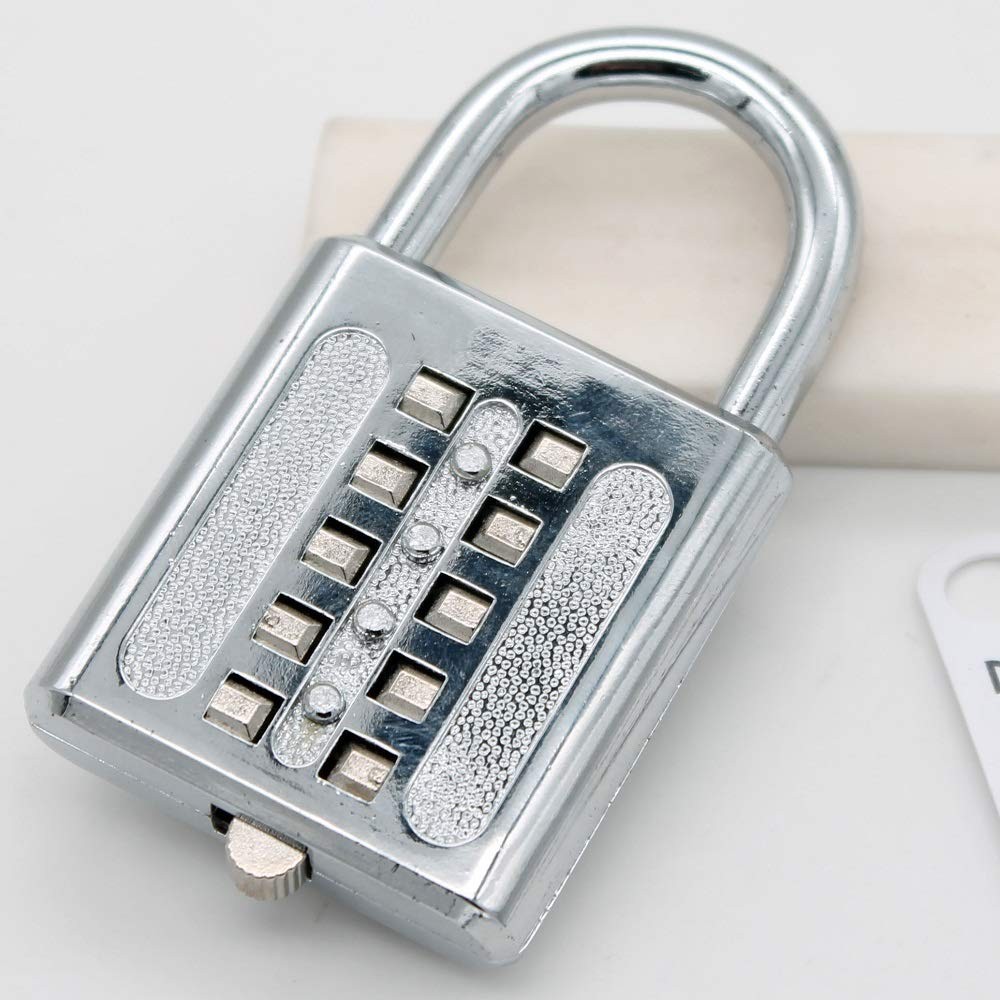 Mioni 10 Digit Push Button Combination 5 Digit Locking Mechanismblue bl