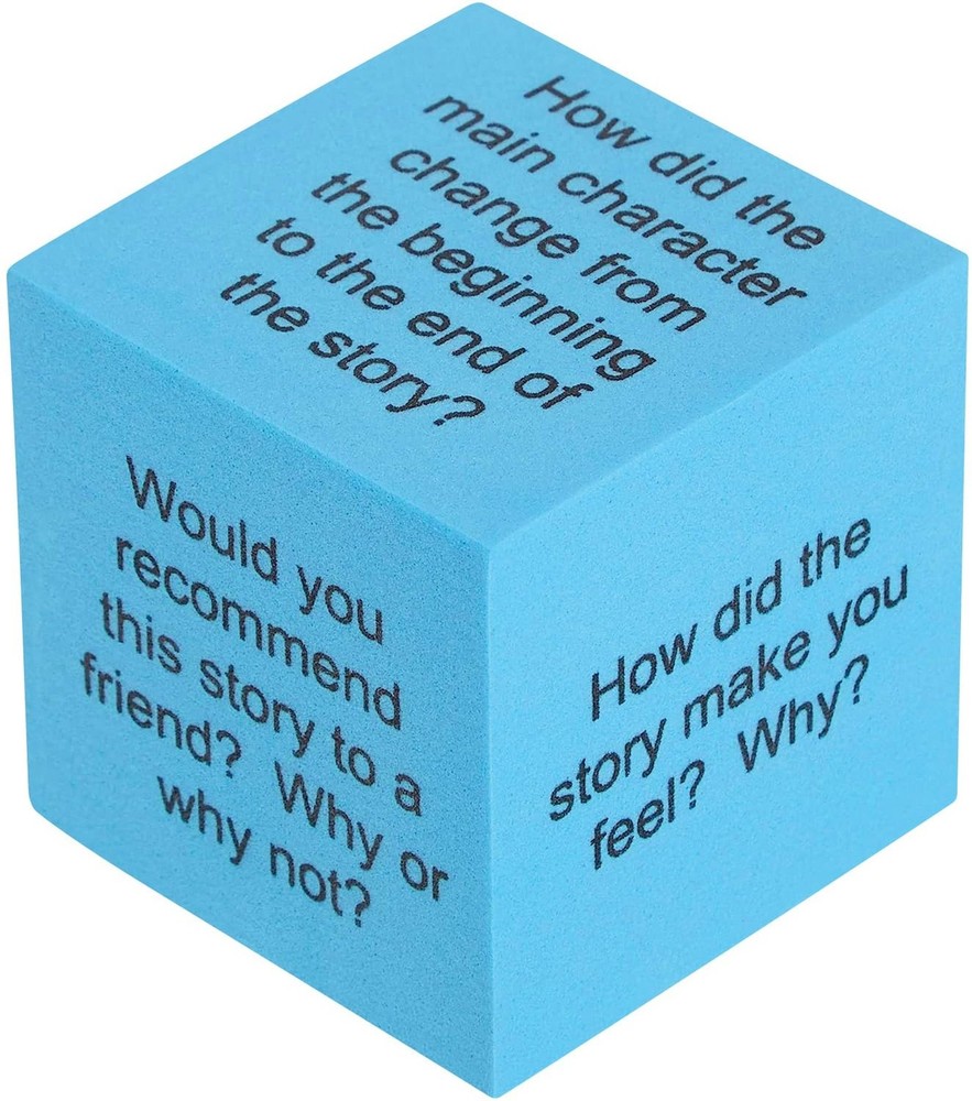 Reading Comprehension Foam Cubes (TCR20634)