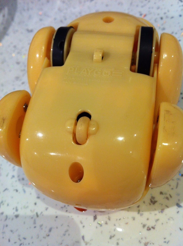 Vintage PlayGo Push along Puppy