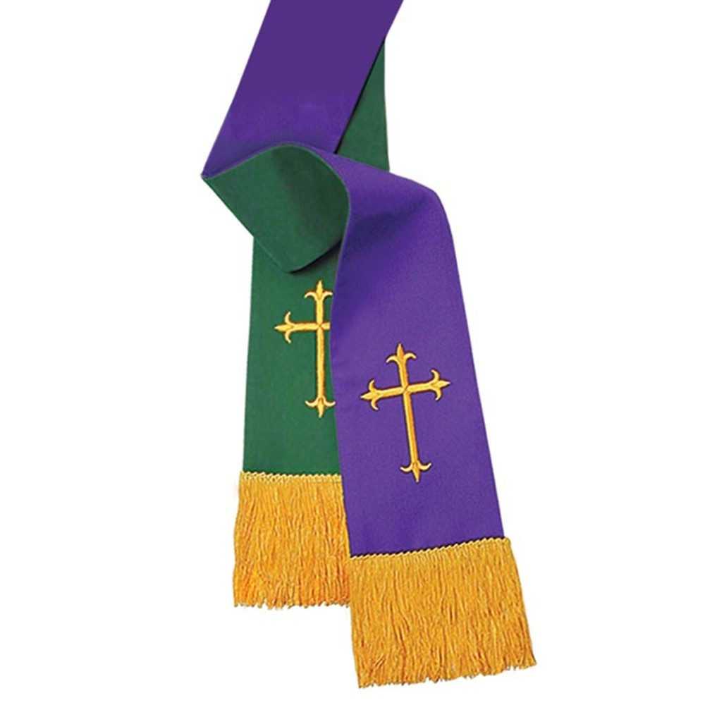 Oxford Reversible Pulpit Stole (Various Colors Available)