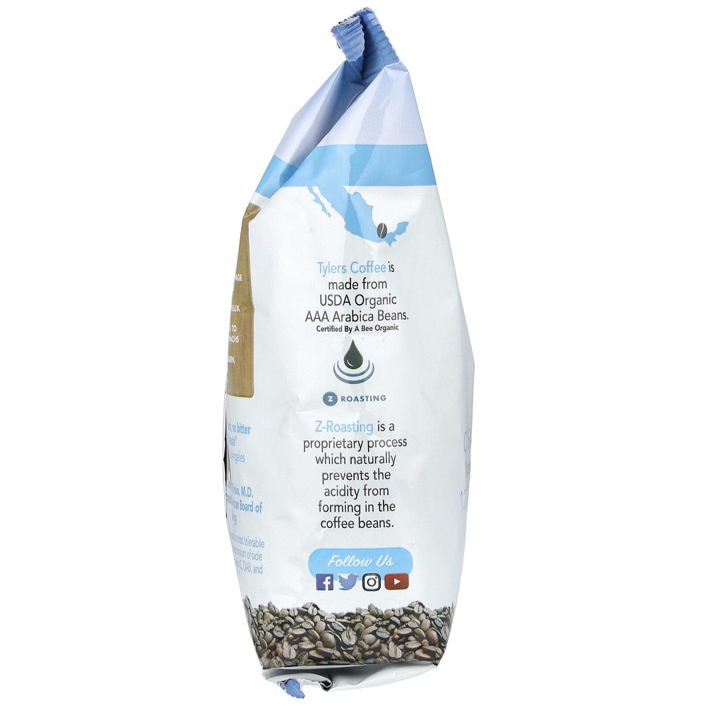 Organic Coffee, Whole Bean, Regular, 12 oz