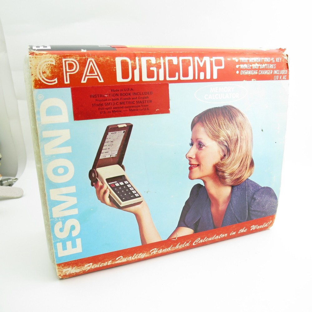 CPA DIGICOMP MODEL 5M73C M5 MEMORY CALCULATOR ESMOND METRIC MASTER