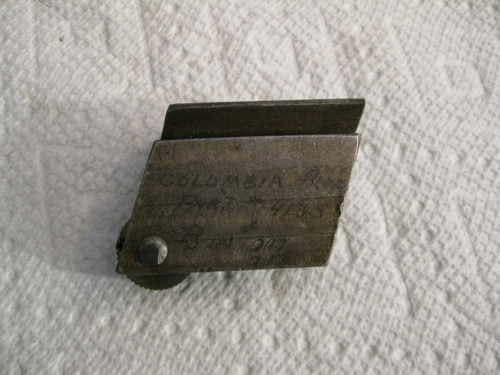 Dovetail Single Knurl Toolholder, Unknown Make