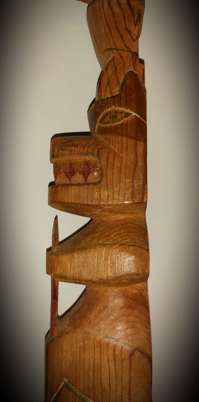 Northwest Coast, Tlingit / Tsimshian, Model Totem (1930s).