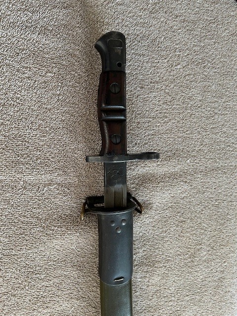 Original WWI BAYONETT U.S. Model 1917 REMINGTON With Scabbard Sheath