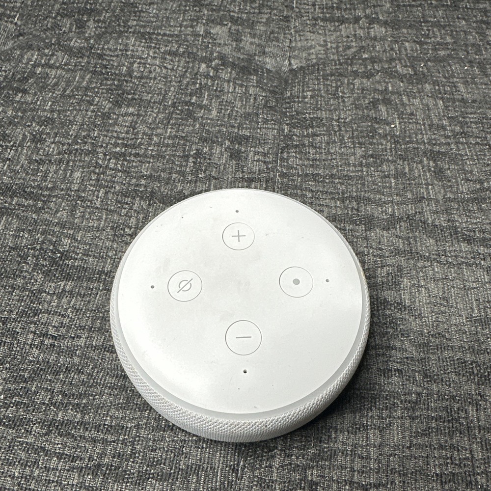 Untested - Amazon Echo Dot 3rd Gen (C78MP8) Unit Only No Power Cord Used White