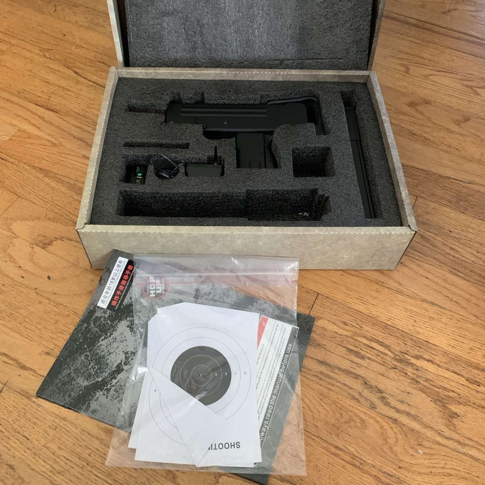 JG Full Size MAC-10 Airsoft AEG Sub Machine Gun