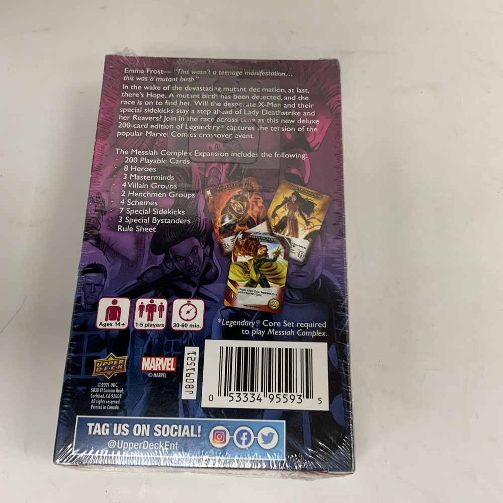 2021 Legendary Messiah Complex Deluxe Edition Marvel Sealed