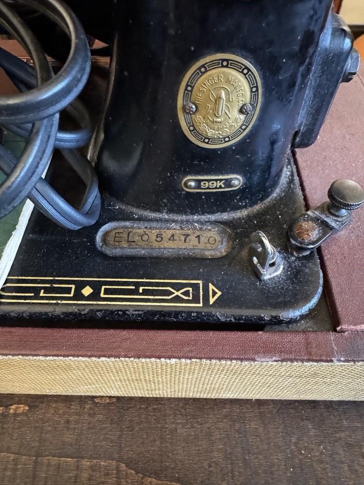 Singer Model 99K 1956 & Singer 128 1922