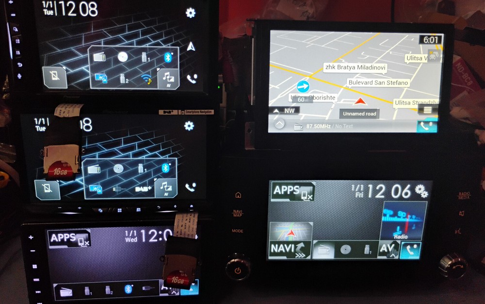 Pioneer AVIC-EVO1-DT2-C Software Error FIX Service SD card