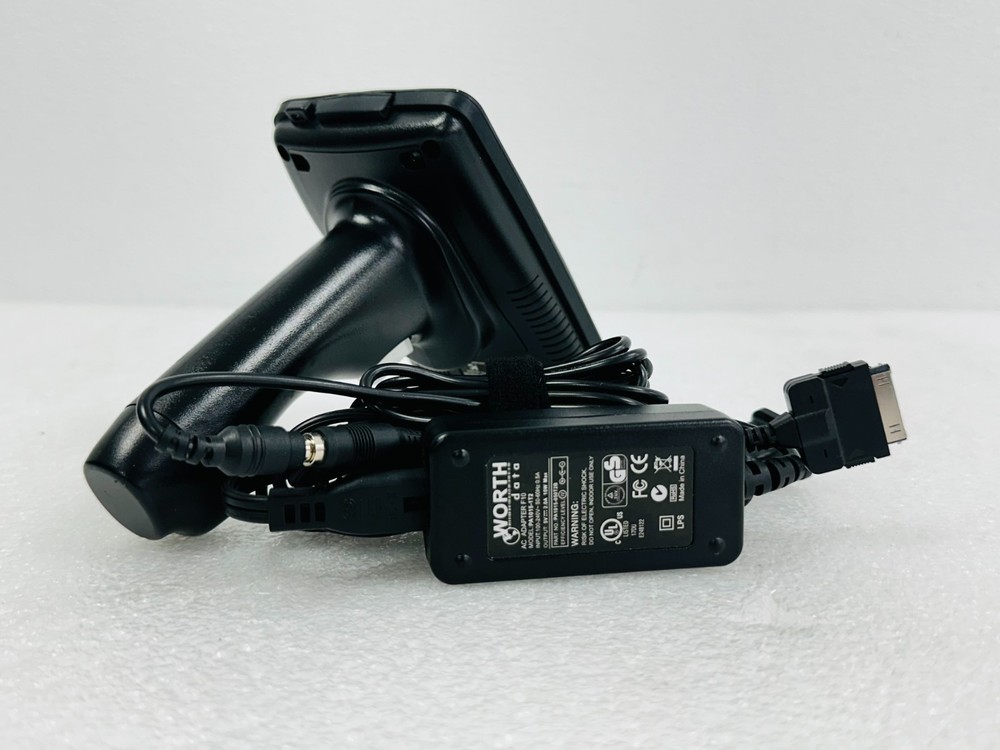 USED Worth Data LT5001H TriCoder Barcode Scanner Data Collector w/ AC Adapter 🚚