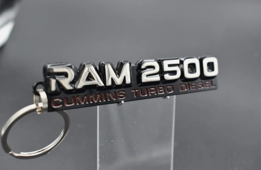 Dodge Ram 2500 Cummins diesel emblem keychains. - 31