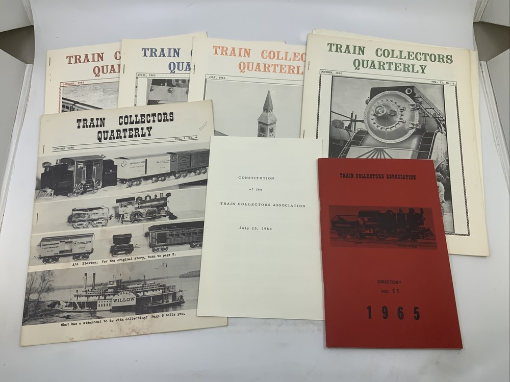 Train Collectors Quarterly lot